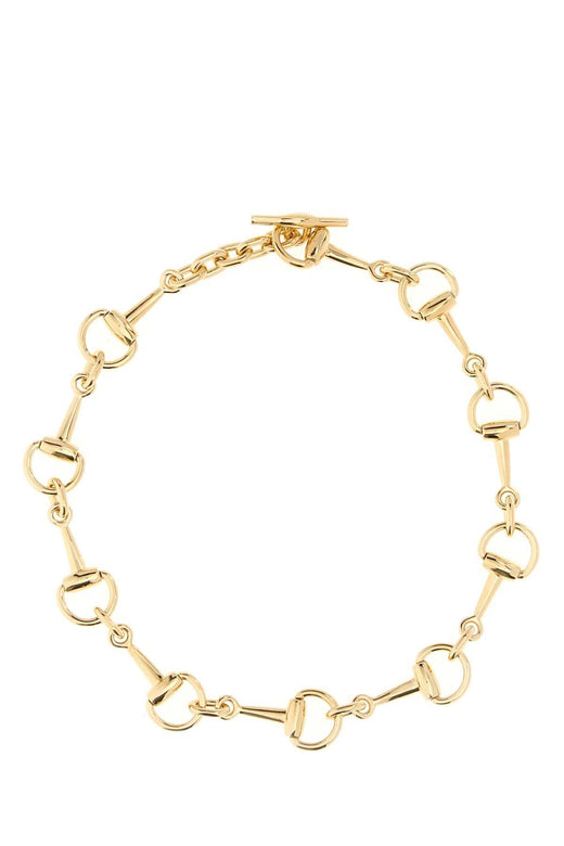 Gucci Horsebit Chain Necklace — Gold Necklaces