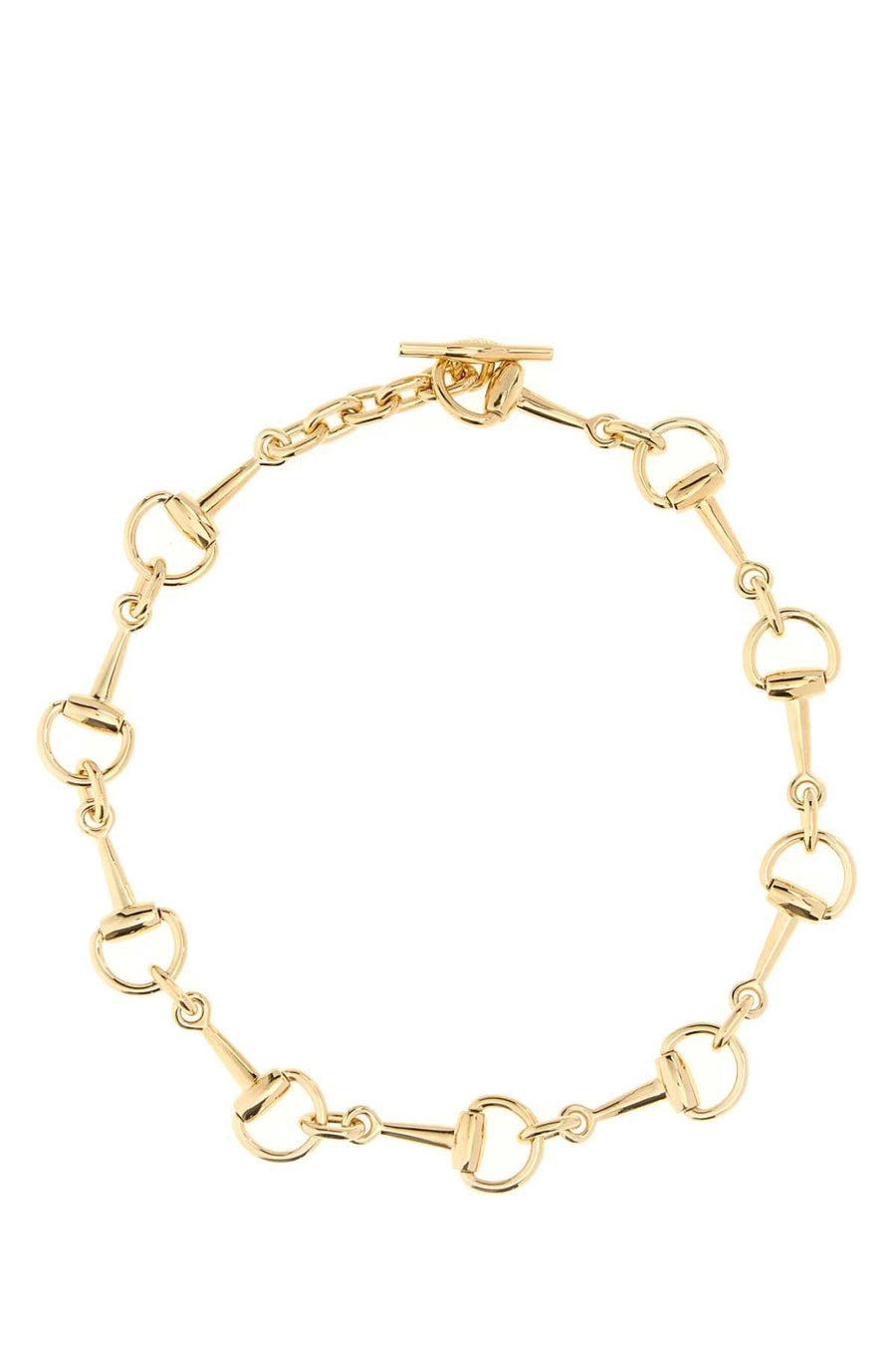 Gucci Horsebit Chain Necklace — Gold Necklaces