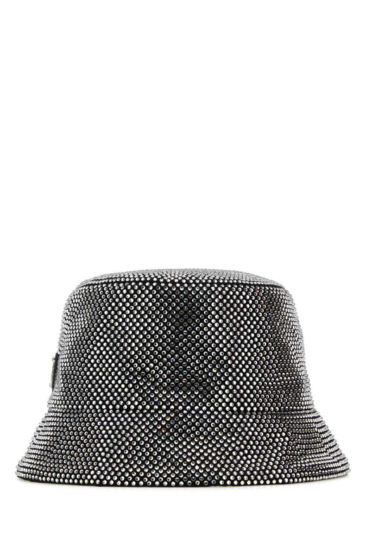 Prada Beauty Bucket Hat — Silver