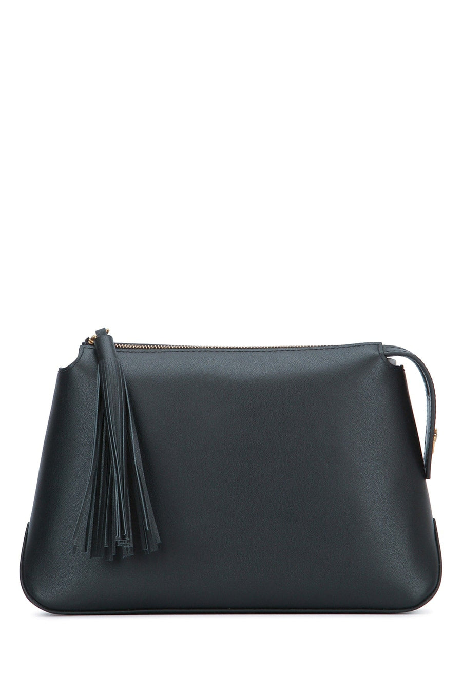 Pinko Beauty Clutch — Black Leather Wallet