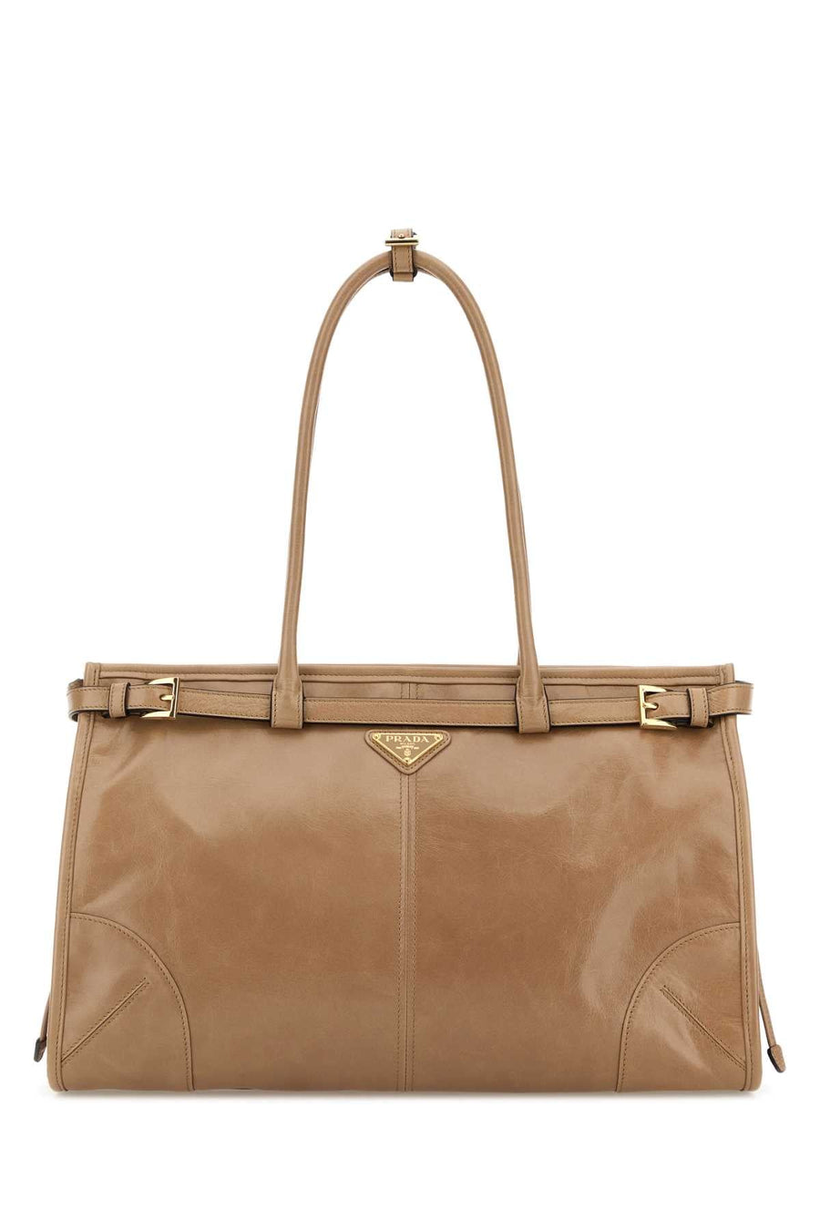 Prada Bonnie Shoulder Bag — Beige