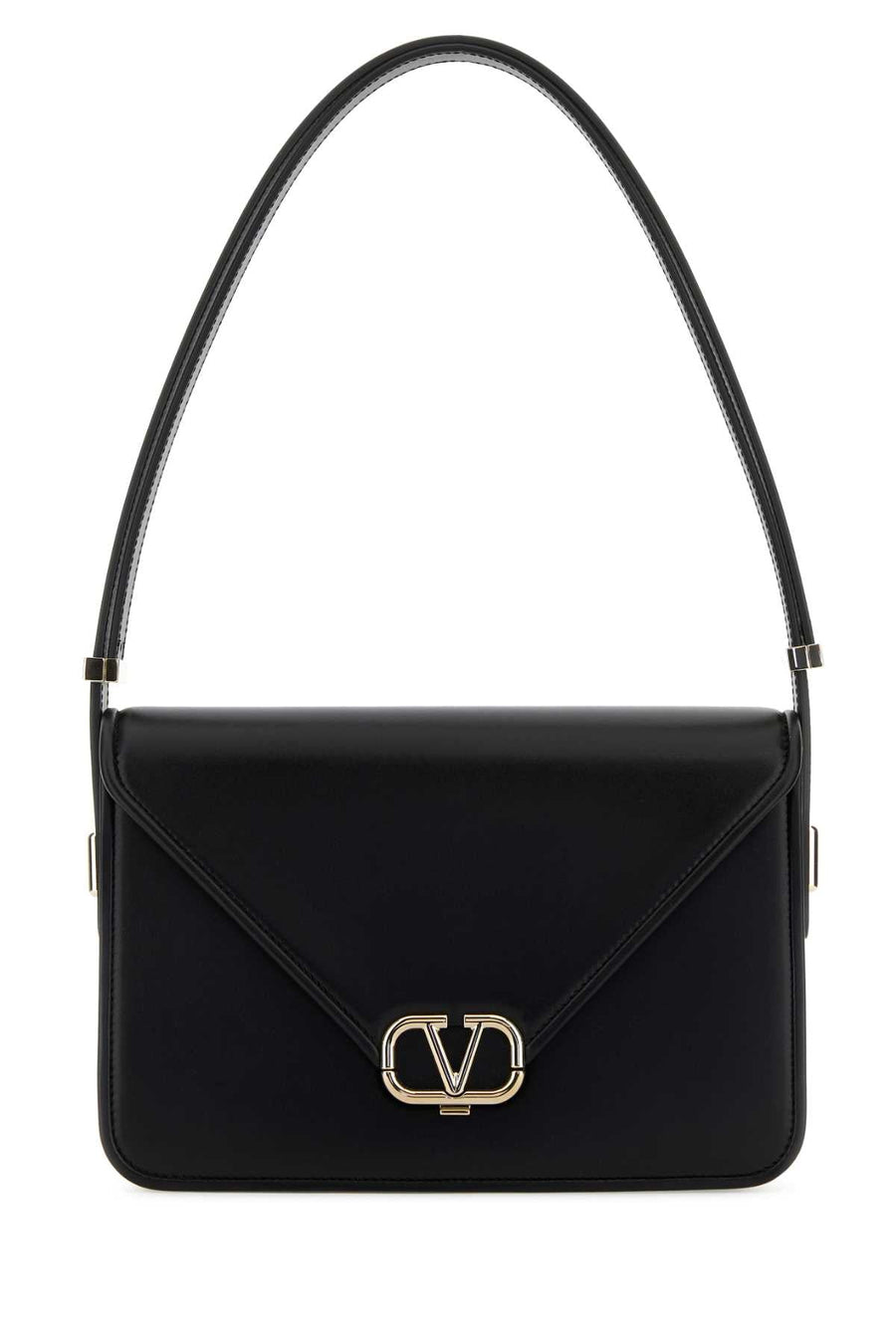 Valentino Garavani Vlogo Shoulder Bag — Black