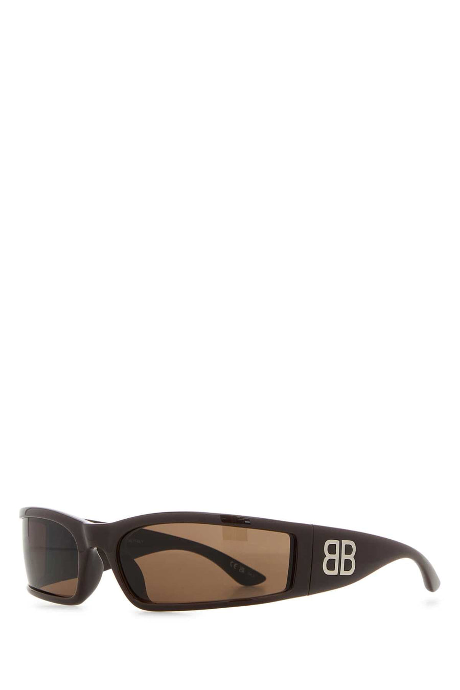 Balenciaga Sunset Acetate Sunglasses — Brown Exterior