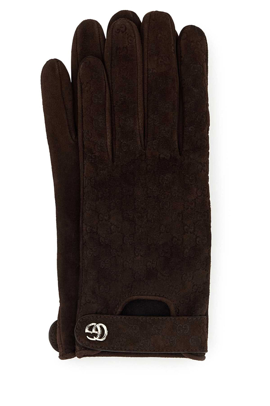 Gucci Elysees Gloves — Brown