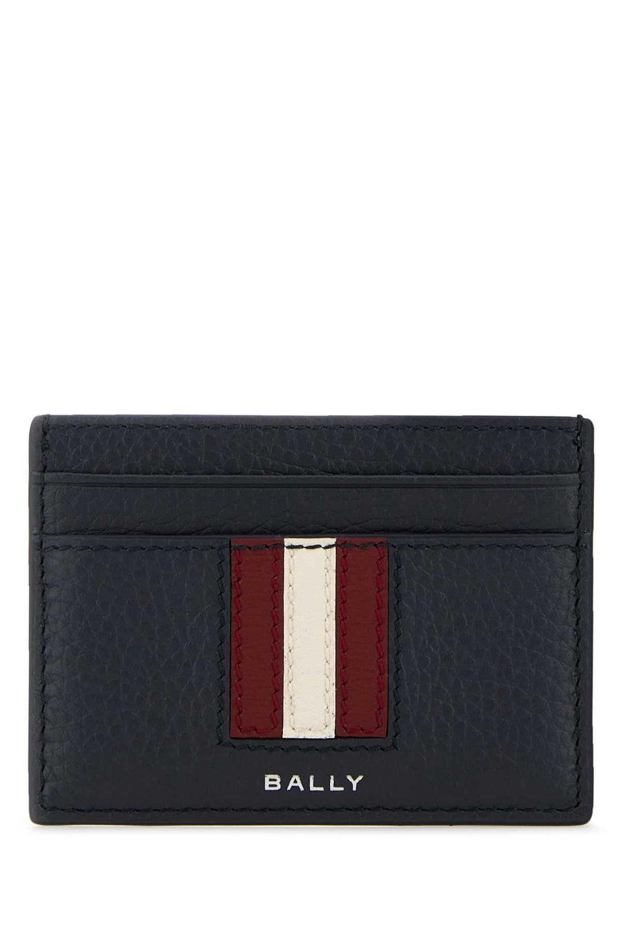 Bally Card Case — Black Exterior: Leather Wallet