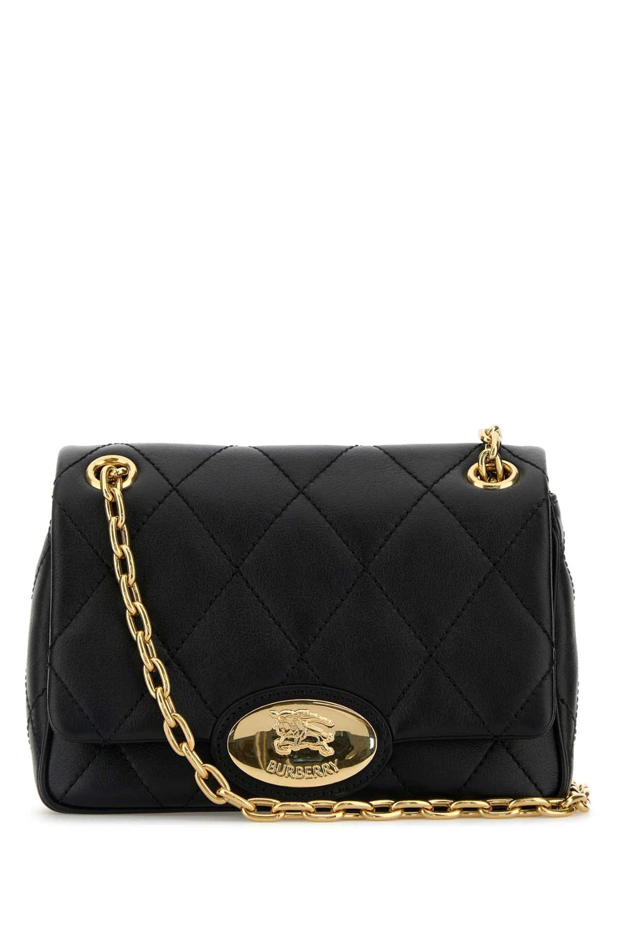 Burberry Strand Shoulder Bag — Black