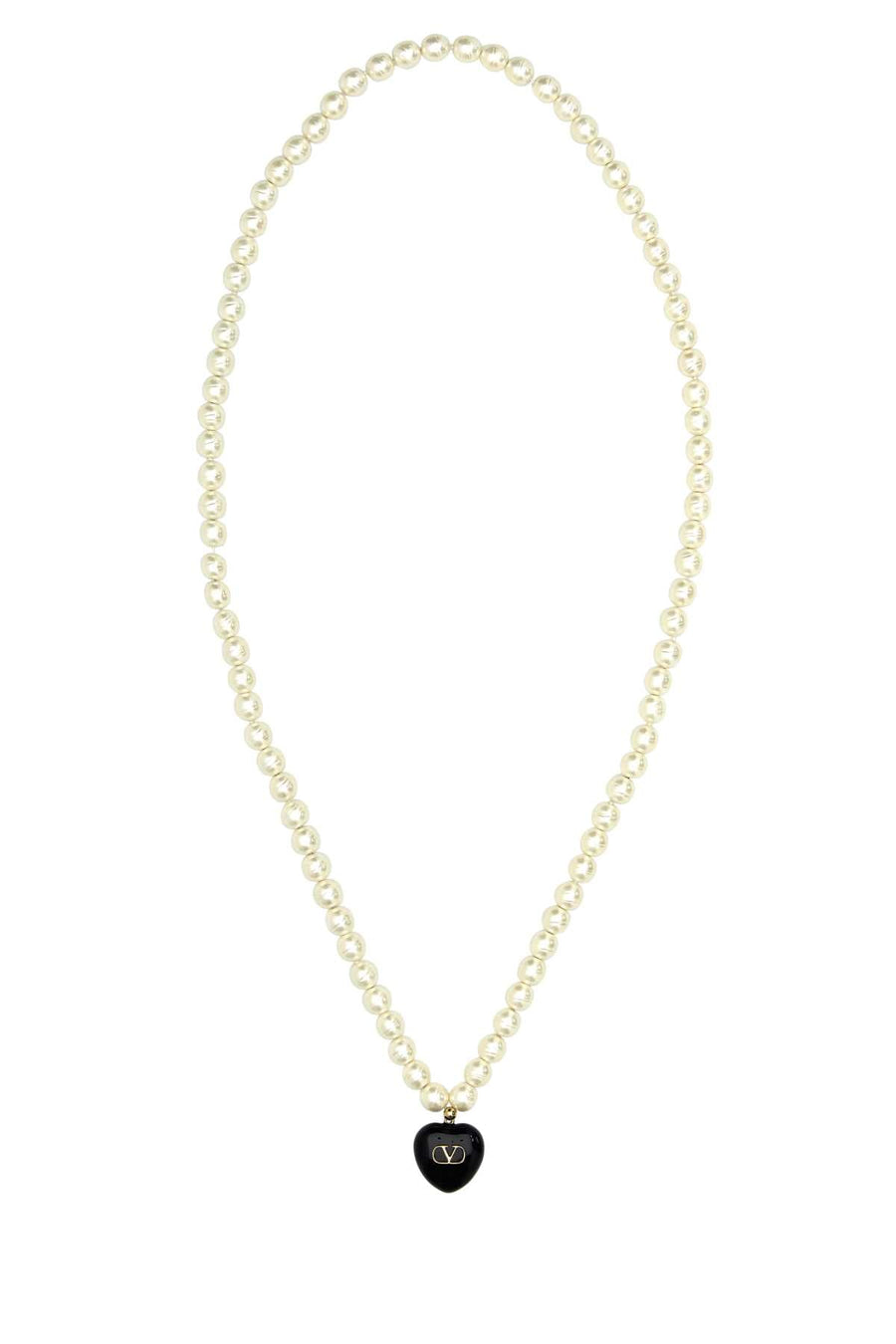 Valentino Garavani Cuore Necklace — White Necklaces