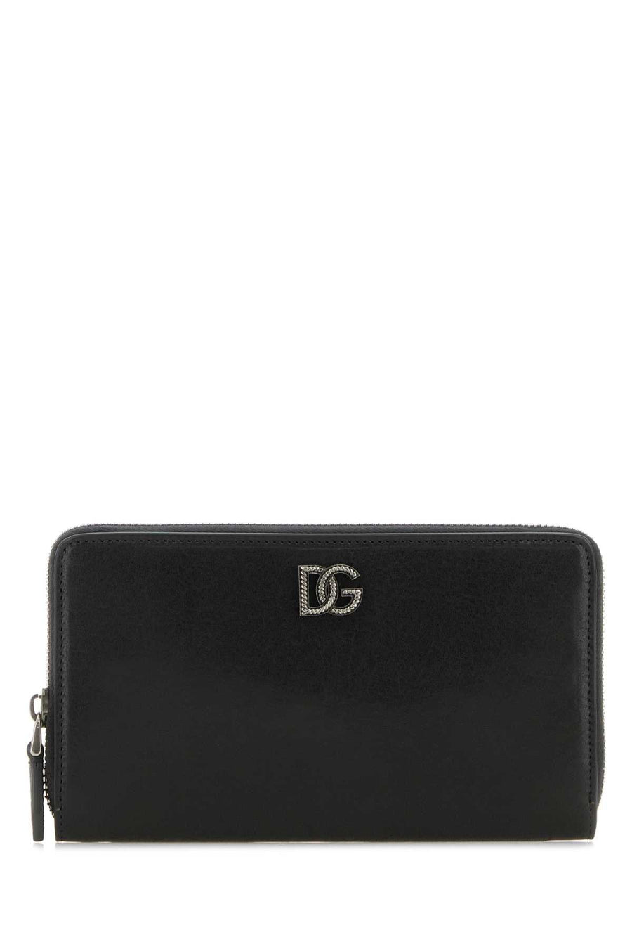 Dolce & Gabbana Vitello Leather Wallet — Black