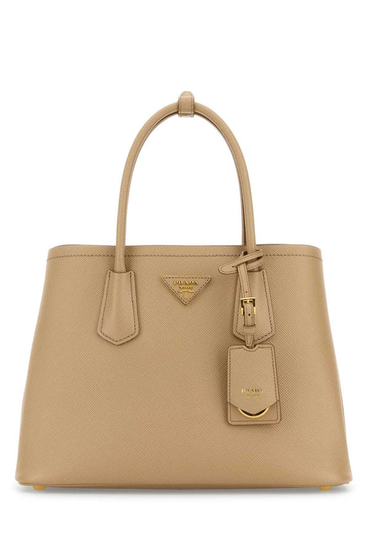 Prada Shoulder Bag — Beige Vitello
