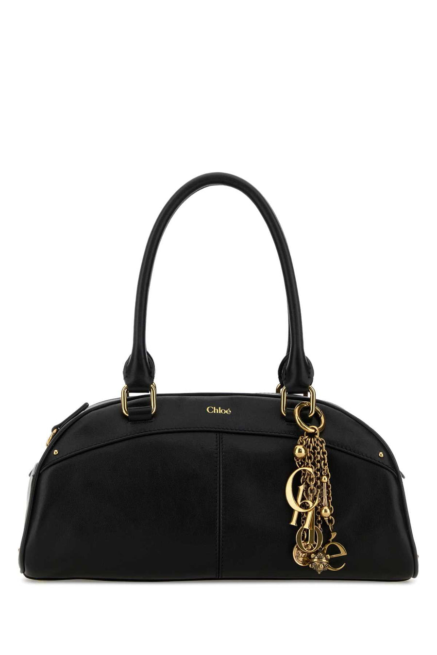 Chloé Bowling Shoulder Bag — Black