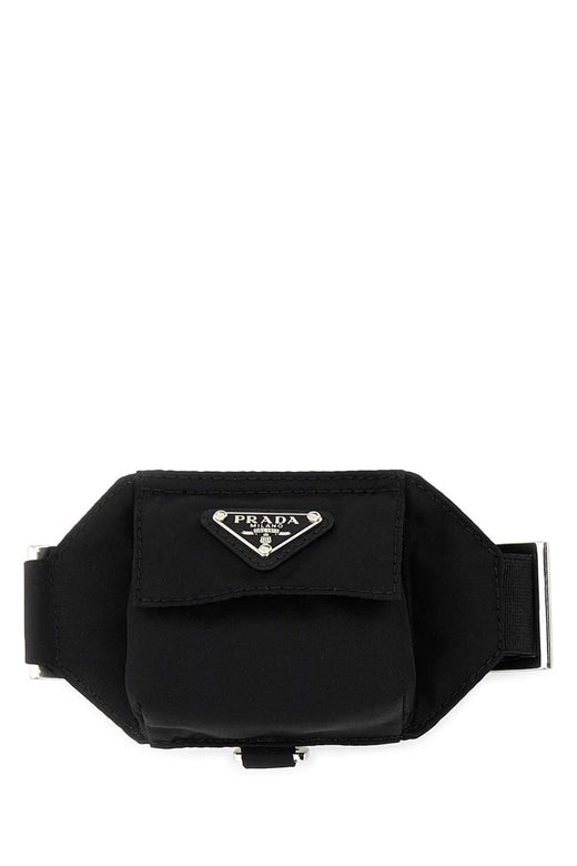 Prada Belt Bag — Black Poliammide Riciclata Wallet