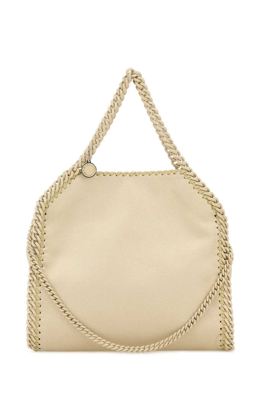 Stella Mccartney Top Handle Bag — Beige