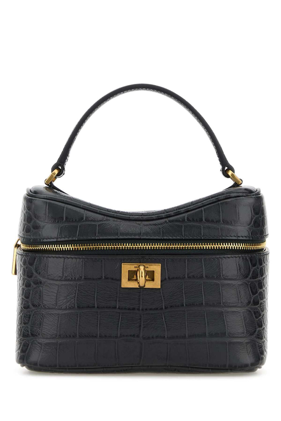 Balenciaga Rodeo Vanity Shoulder Bag — Black