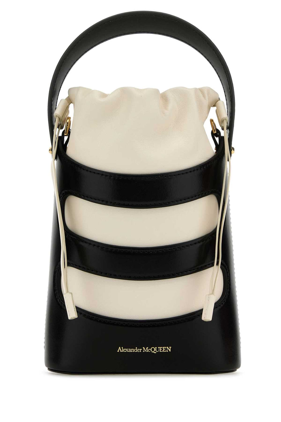 Alexander Mcqueen The Rise Bucket Bag — Black