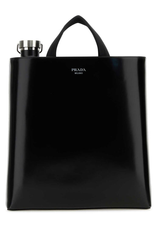 Prada Tote Bag — Black Vitello