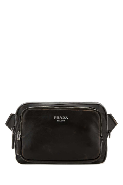 Prada Vintage Crossbody Bag — Brown