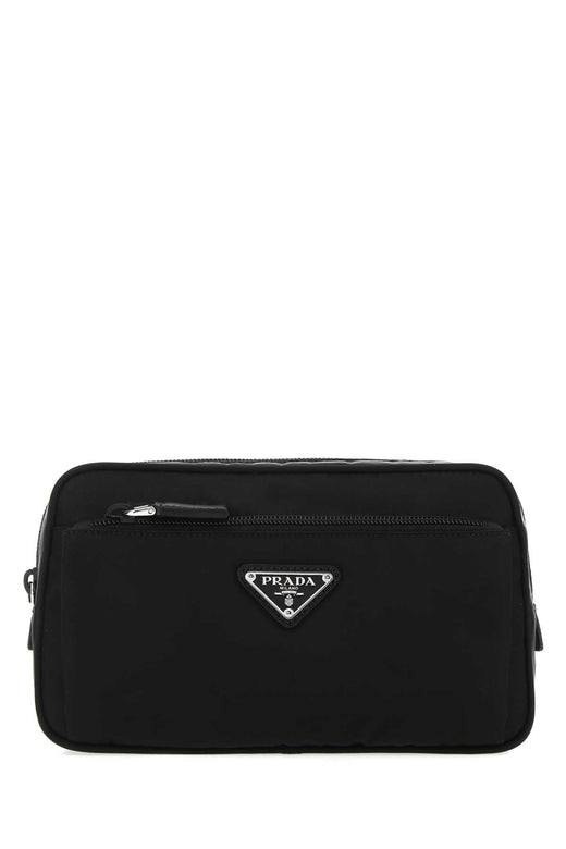Prada Belt Bag — Black Poliammidericiclata-vitello