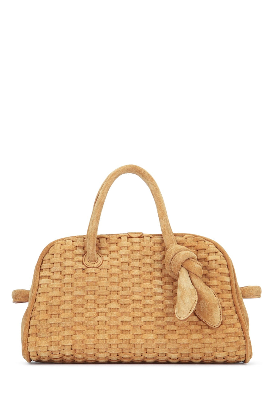 Jacquemus Petit Top Handle Bag — Camel