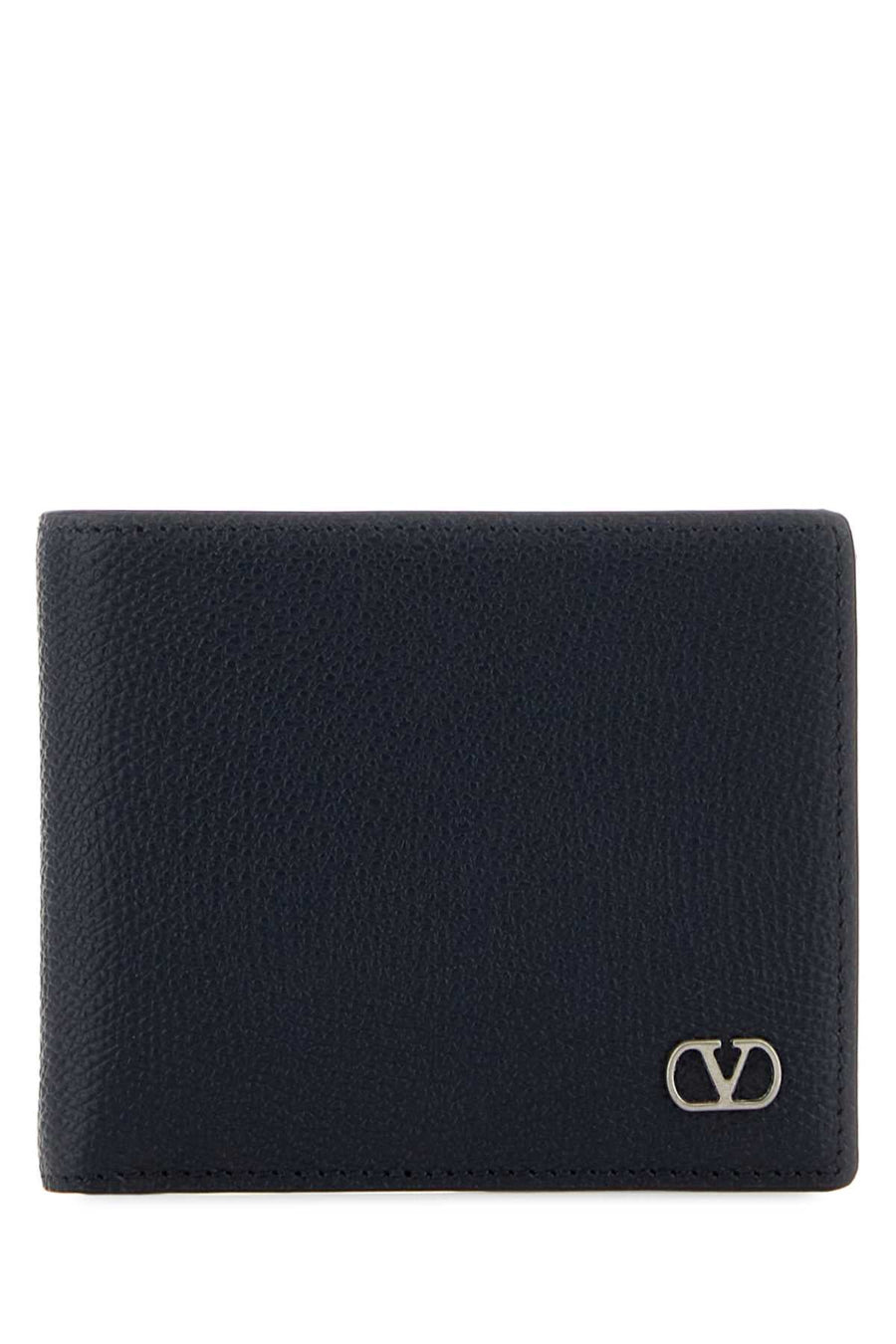 Valentino Garavani Wallet — Navy Calf Leather - Bos Taurus