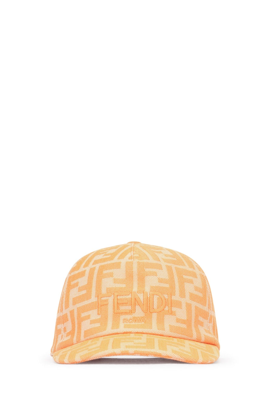 Fendi Kids Baseball Cap — Orange Caps