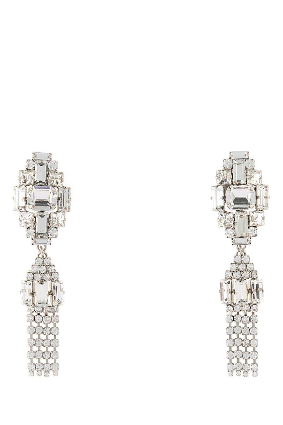 Alessandra Rich Earrings — Silver