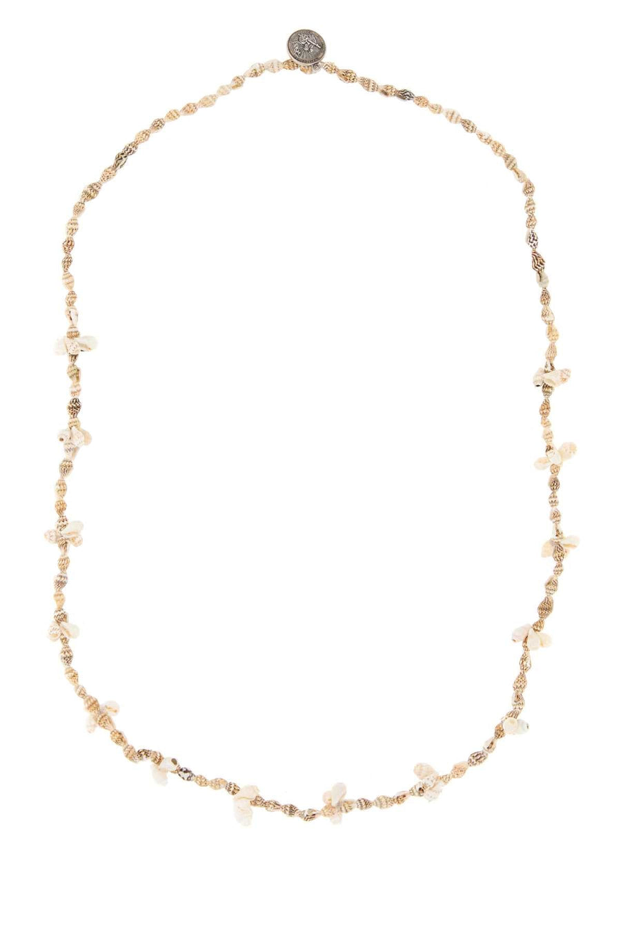 Alanui Mongo Shell Necklace — Brown Necklaces