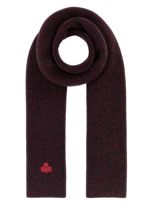 Isabel Marant Enolia Scarf — Anthracite Exterior: Merino Wool Scarfs