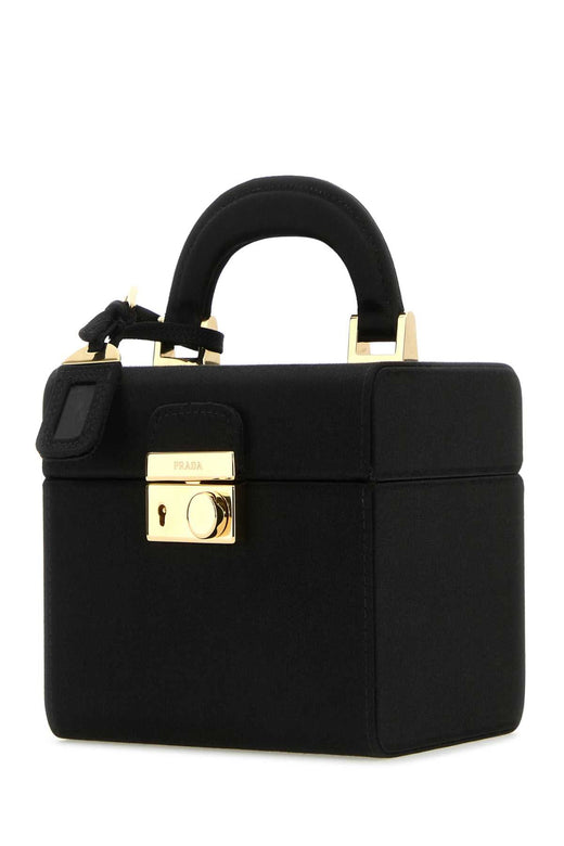 Prada Regalo Top Handle Bag — Black Se Vi