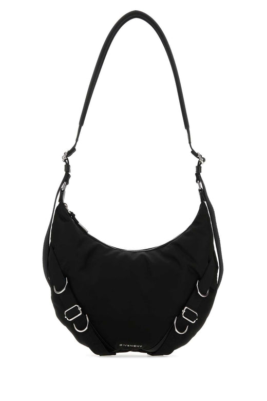 Givenchy Voyou Crossbody Bag — Black 90 % Polyamide 10 Acrylic