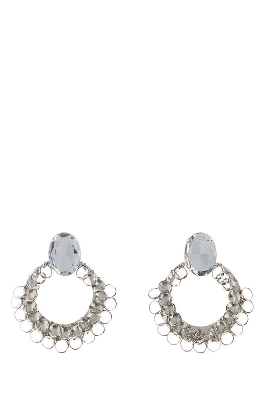 Givenchy Broken Chandelier Earrings — Silver