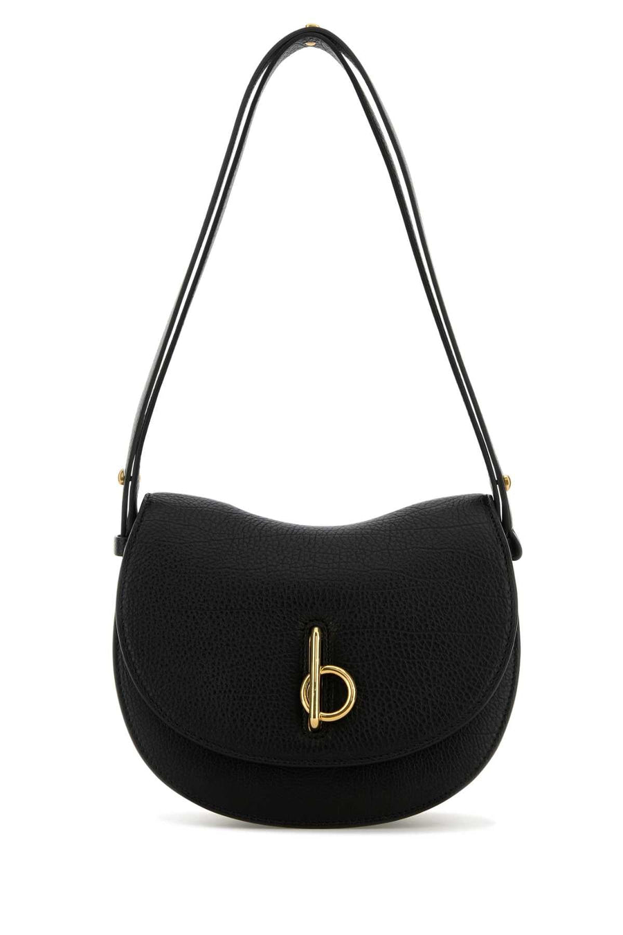 Burberry Rocking Horse Shoulder Bag — Black