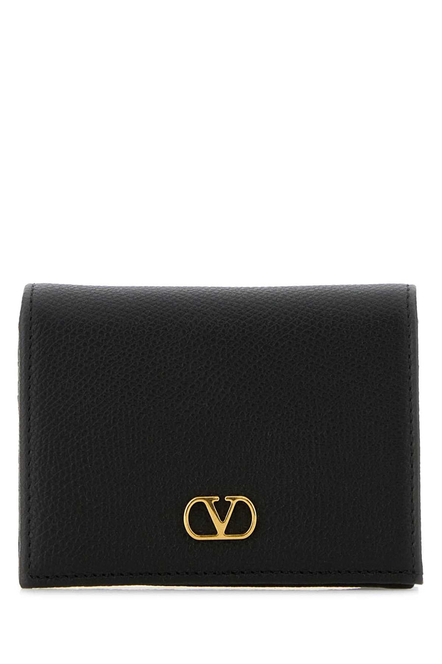 Valentino Garavani French Wallet — Black