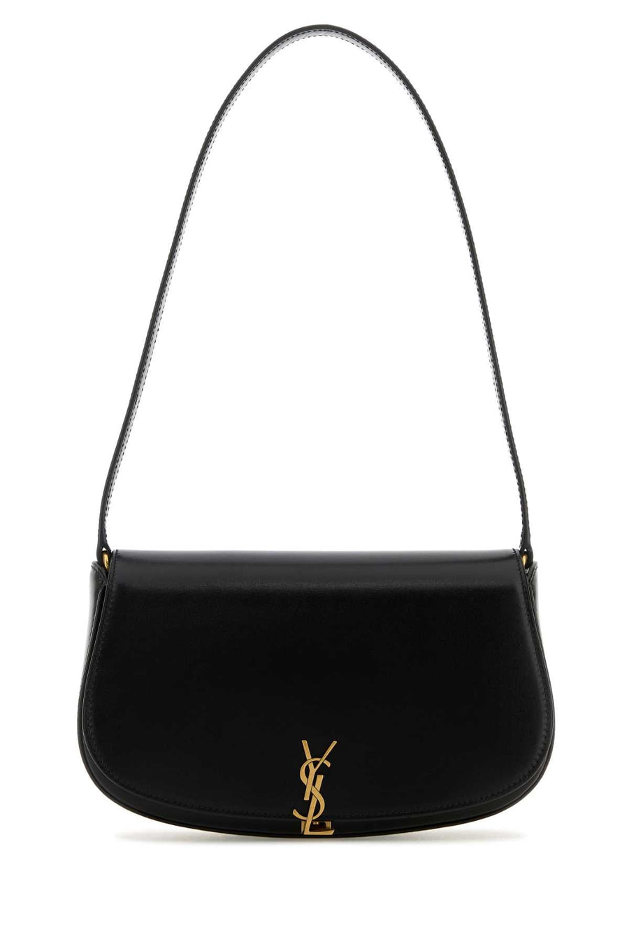 Saint Laurent Le 5 À 7 Demi Lune Shoulder Bag — Black