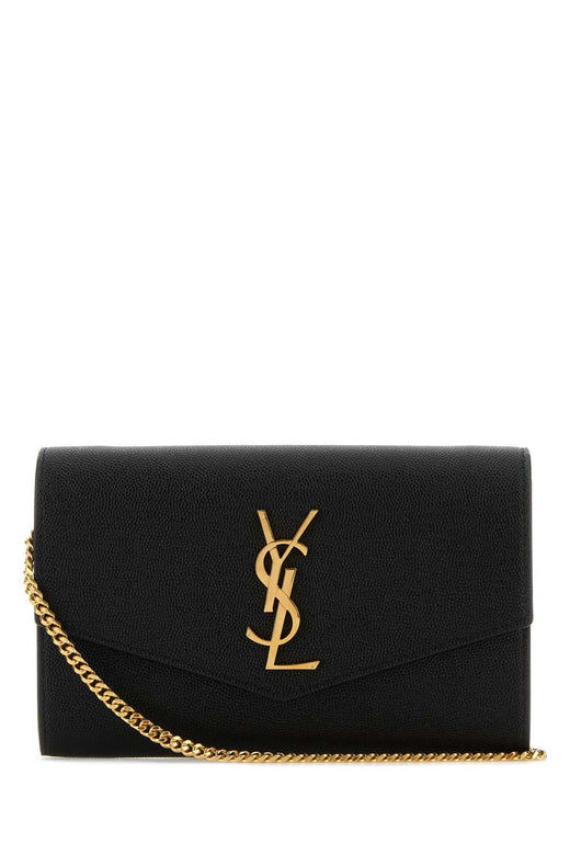 Saint Laurent Flap Wallet — Black