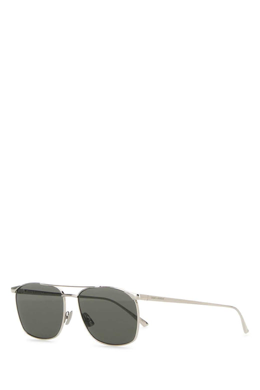 Saint Laurent Sl Sunglasses — Silver Exterior: Metal