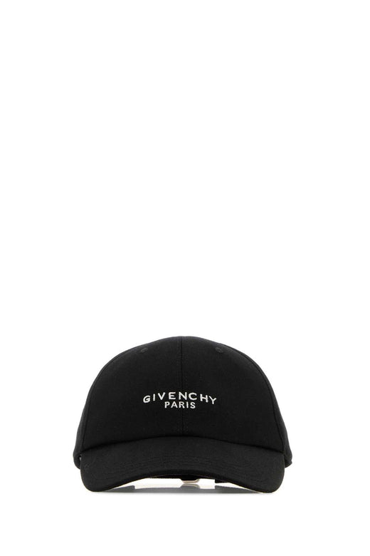 Givenchy Cotton Blend Baseball Cap — Black Caps