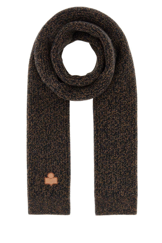 Isabel Marant Enolia Scarf — Gray Exterior: Merino Wool Scarfs