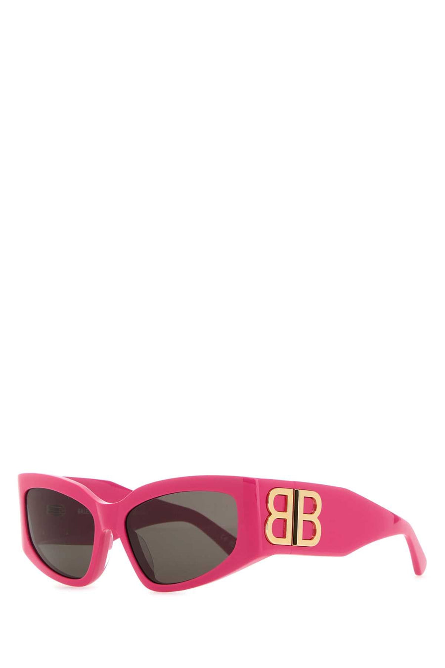 Balenciaga Cat-Eye Acetate Sunglasses — Pink Exterior