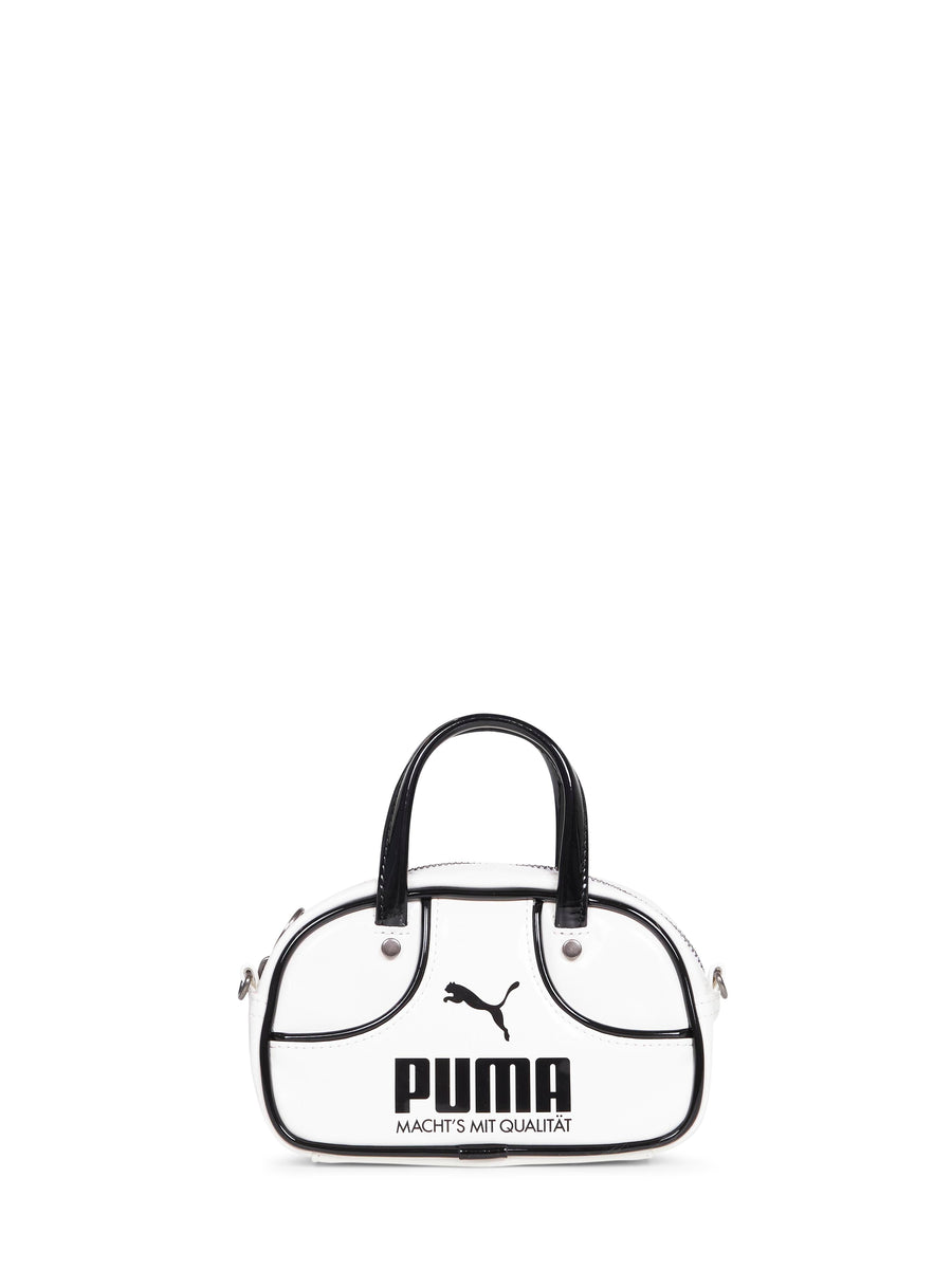 Puma 1976 Micro Mini Bag — White Recycled Polyurethane