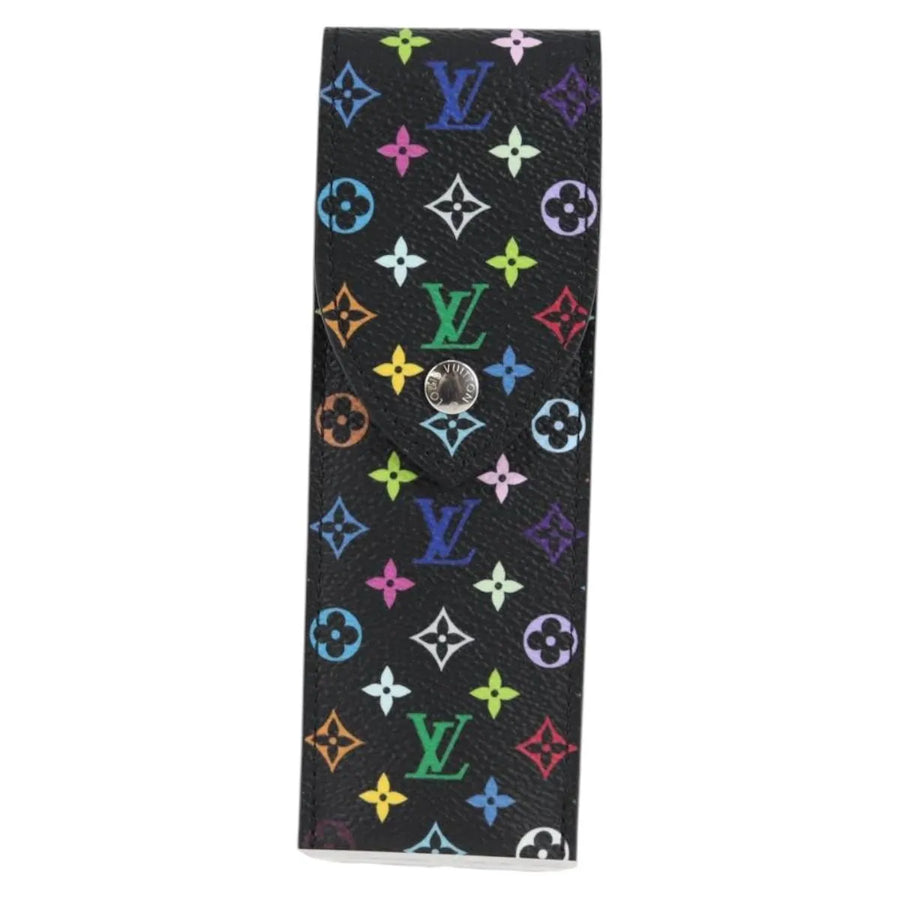 Louis Vuitton Etui À Stylo Canvas Black Bag