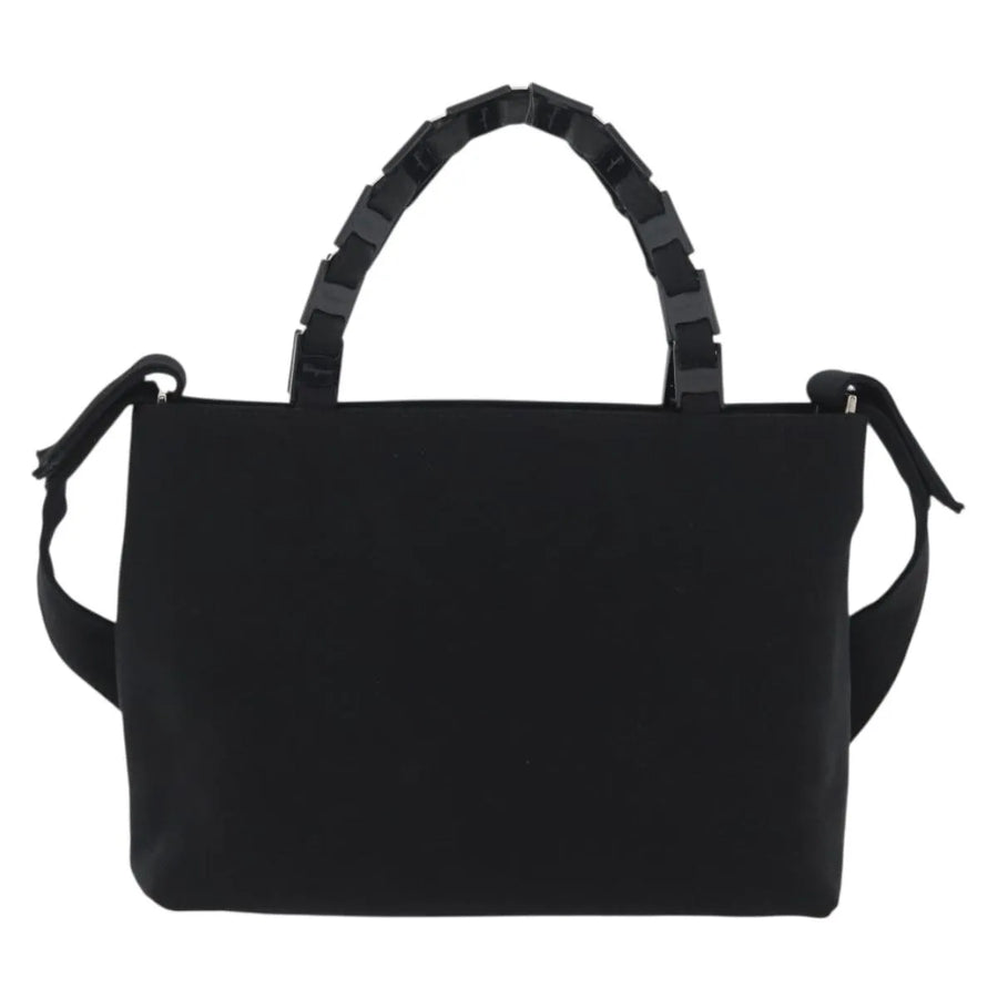 Salvatore Ferragamo Vintage Canvas Black Bag