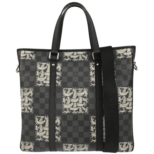 Louis Vuitton Tadao Limited Edition Nemeth Damier Graphite Gray Canvas Bag