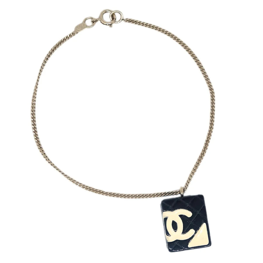 Chanel Vintage Rue Cambon Chain Charm Metal Gold Gold_plated Jewelry