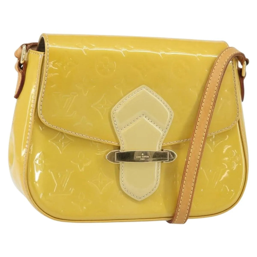 Louis Vuitton Bellflower Monogram Vernis Brown Patent_leather Bag