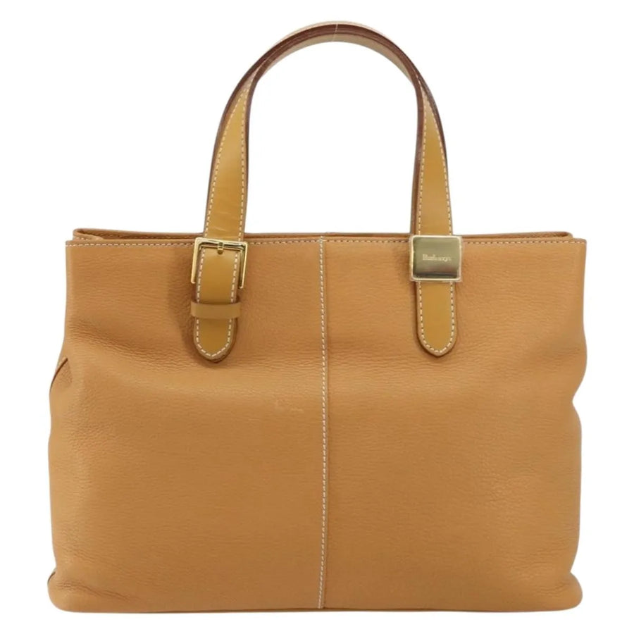 Burberry Vintage Leather Beige Bag