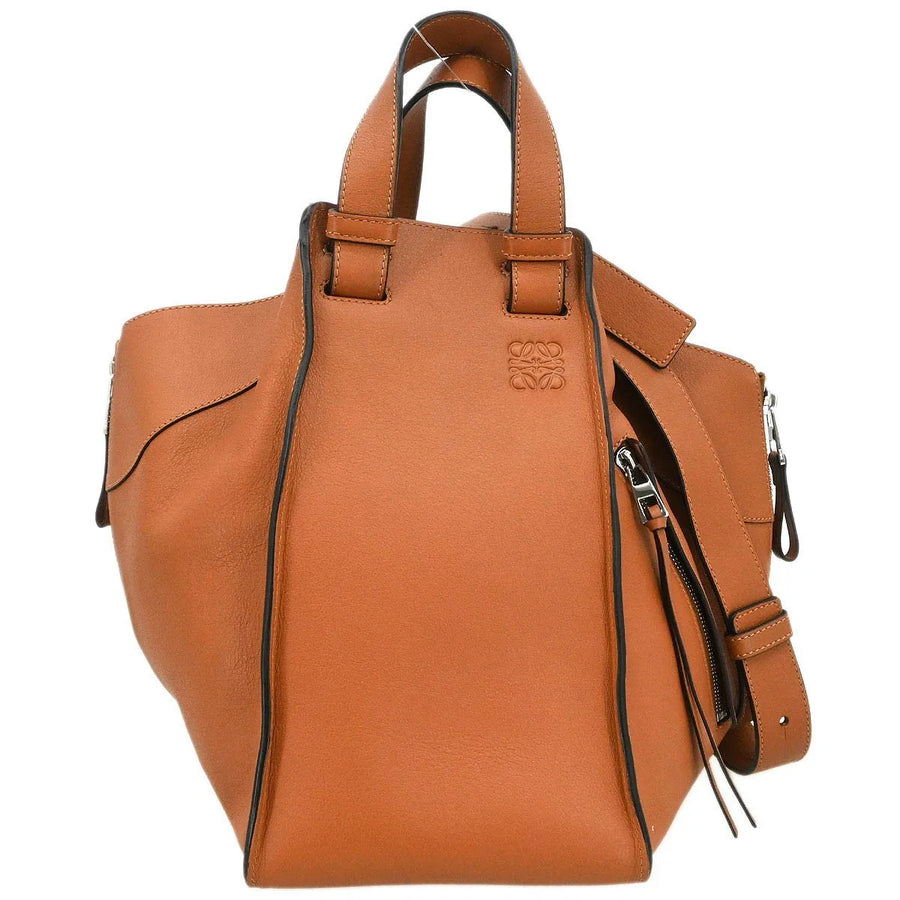 Loewe Hammock Leather Brown Bag