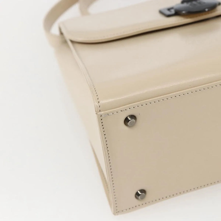 Givenchy Vintage 4g Leather Beige Bag