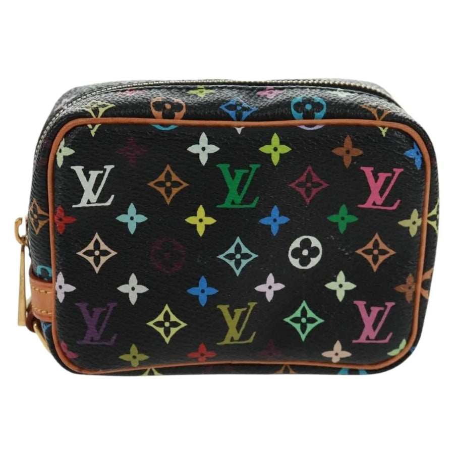 Louis Vuitton Wapity Trousse Monogram Multicolor Black Canvas Bag