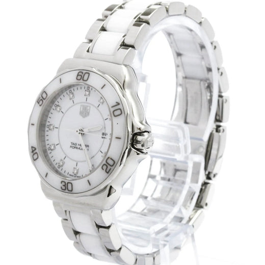 Tag Heuer Formula 1 Quartz Stainless Steel And Ceramic With Diamond Markers Watch
