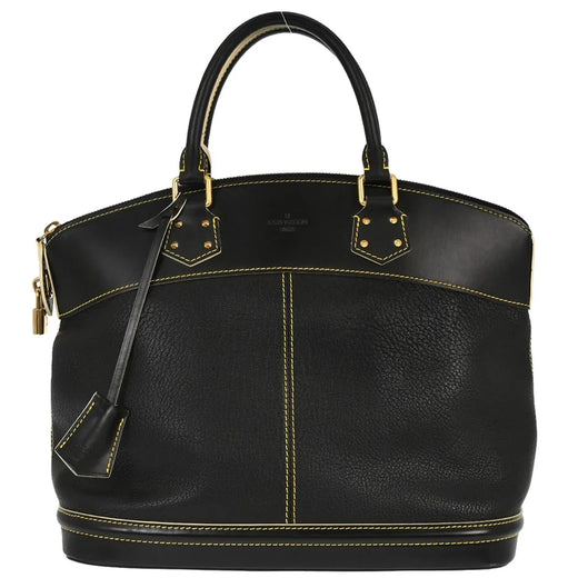 Louis Vuitton Suhali Lockit Leather Black Bag